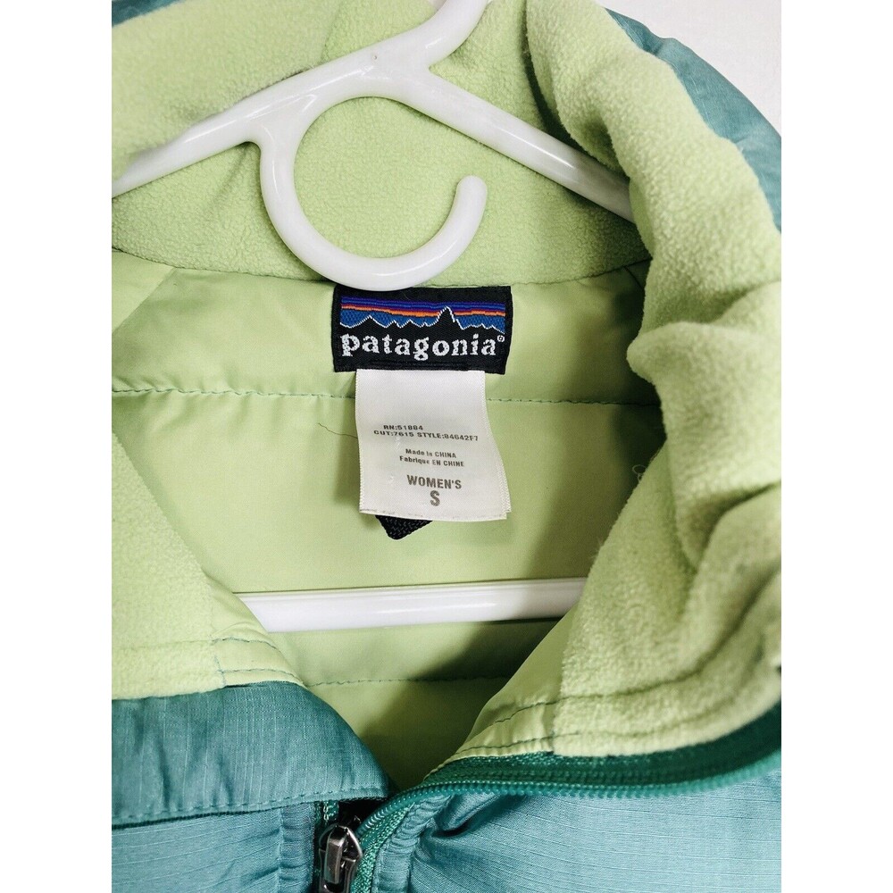 Patagonia Women's Small Blue Down Sweater Vest Women’s Goose Puffer Outdoors - Picture 7 of 7